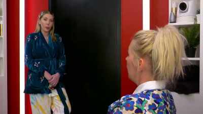 I've done a show with someone
I and you believe is a predator. - Backstage with Katherine Ryan