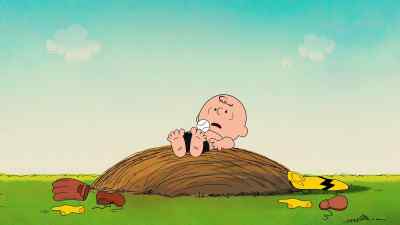 I've given up two hits, and I haven't even thrown a pitch. - The Snoopy Show