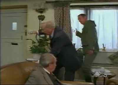 I've gone! Out the back door!
I've never been here! - Last of the Summer Wine