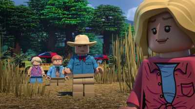 I've got a gas-powered vehicle, - LEGO Jurassic Park: The Unofficial Retelling