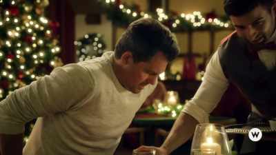 I've got a porcini,
Brussels sprout, - We Wish You a Married Christmas