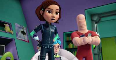 I've got a training session with Scorpion - Spy Kids: Mission Critical