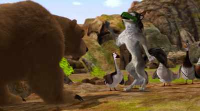 I've got clown dancing,
a bit of mime, - Alpha & Omega: Journey to Bear Kingdom