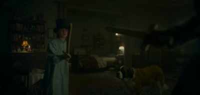 I've got you cornered, Peter.
Your Lost Boys are nowhere to be seen. - Peter Pan & Wendy