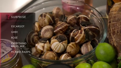 I've got escargot, pickled ramps, - Cook at all Costs