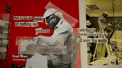 I've got scrapbooks that Louis had - Louis Armstrong's Black & Blues