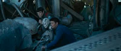 I've got to admit, that's a hell of a distraction. - Star Trek Beyond