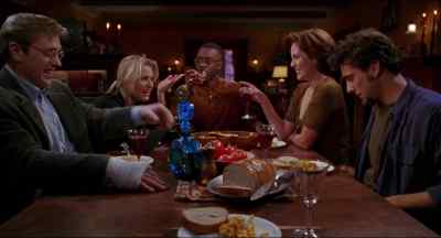 I've heard enough. How about a toast? - The Last Supper