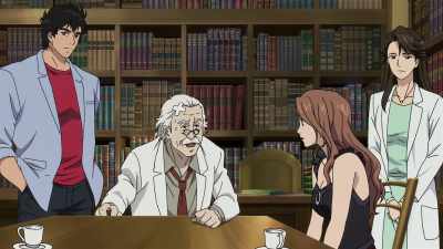I've heard that he's a superior researcher
specializing in neuroscience. - City Hunter: Shinjuku Private Eyes