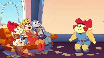 I've heard of
stranger diets! [burps] - ThunderCats Roar