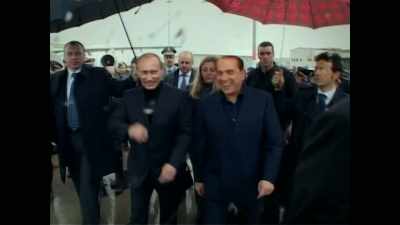 I've heard him talk very,
very warmly about Mr Berlusconi. - Putin: A Russian Spy Story