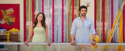I've just been smiling
since the time I woke up - Sonu Ke Titu Ki Sweety