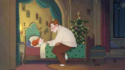 I've left a carrot
for the reindeer - The Night Before Christmas in Wonderland