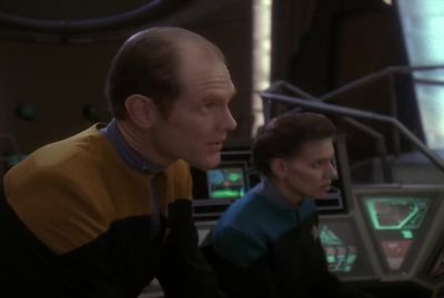 I've locked on.
Energizing. - Star Trek: Deep Space Nine