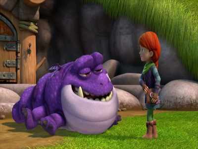 - I've missed you.
- We were only gone for a few hours, Burps. - Dragons: Rescue Riders