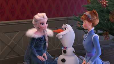  ♪ I've never been
 so nicely dressed - Olaf's Frozen Adventure