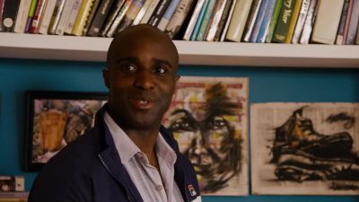 I've never dated anyone
who owned so many books. - Sense8