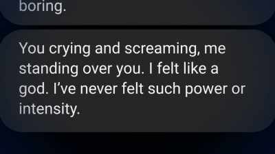 I've never felt such power or intensity." - House of Hammer