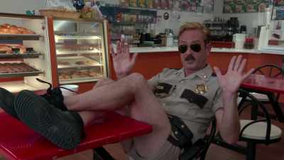 I've never... I've never, ever
done the puppetry - Reno 911! The Hunt for QAnon