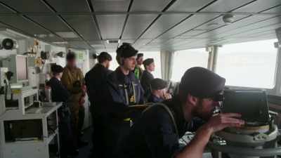I've never operated
in the Black sea, - Warship: Life at Sea