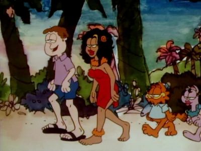 I've never seen anything so beautiful in all my life - Garfield in Paradise