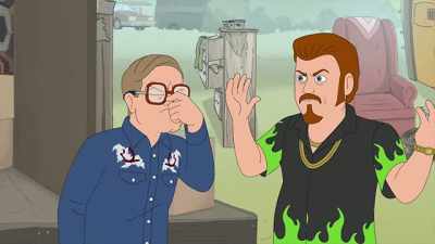 I've no idea how this shit works.
We keep being electrocuted. It's fucked. - Trailer Park Boys: The Animated Series
