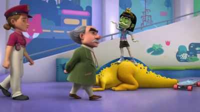 I've noticed peculiar activity
in the museum! - Ridley Jones