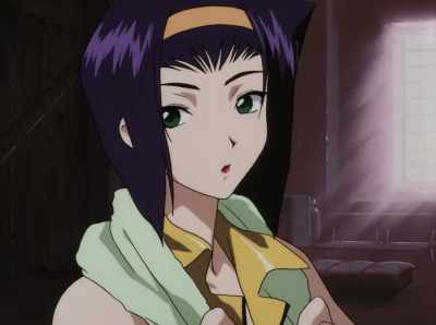 I've often wondered how
she's been getting along. - Cowboy Bebop