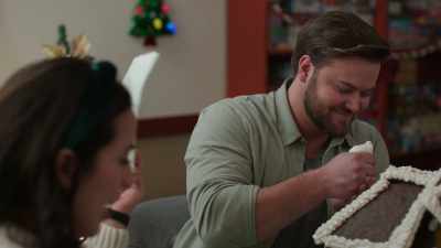 I've only ever made gingerbread
houses with graham crackers. - A Christmas of Wonders