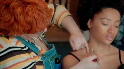 I've practiced it, and, like,
it's coming from me heart. - Glow Up: Britain's Next Make-Up Star