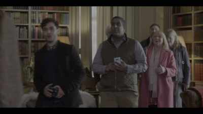 I've read all your books.
Could I have a selfie? - A Castle for Christmas