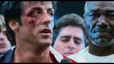 During this fightI seen a lot of changingThe way you felt about meand the way I felt about youIn here there were two guyskilling each otherBut I guess that's better than 20 millionBut what I was trying to say isthat if I can changeAnd you can - Rocky IV