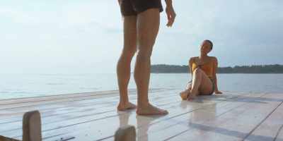 - I've seen you at the Hotel. - Hotel Portofino
