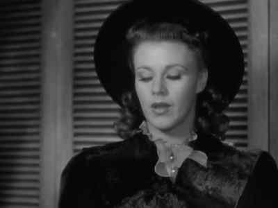 I've seen better specimens in a glass jar - Kitty Foyle