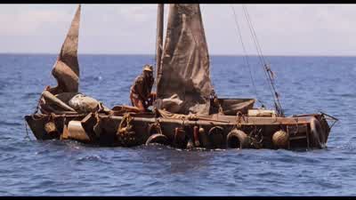 I've seen your boat before Haven't seen you - Waterworld
