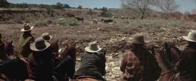 I've seen 'em fight all day,
from dawn to dark. - The Cowboys