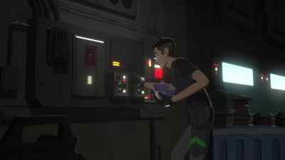 I've seen this kind of system
before back at Yeager's. - Star Wars Resistance