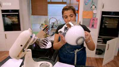 I've seen Mary Berry do this,
turn it upside down. Wow! - Britain's Best Home Cook