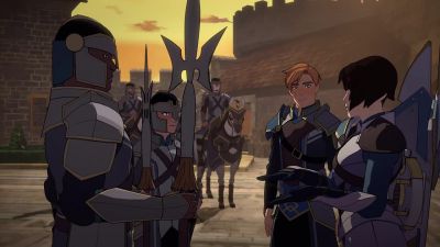 I've sent word to Corvus
that King Harrow has passed. - The Dragon Prince