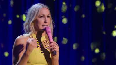 I've sprayed something on my face
that's used to seal decks for the winter. - Nikki Glaser: Good Clean Filth
