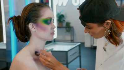 I've still quite a bit left to do,
so I'm stressed. - Glow Up: Britain's Next Make-Up Star