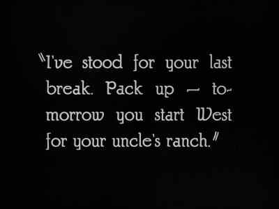 "I've stood for you last break. - An Eastern Westerner