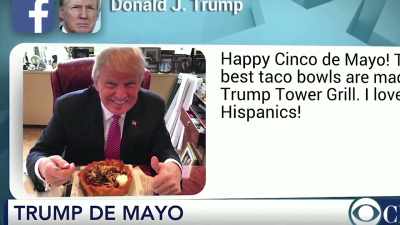 I've had thousands of
Mexicans working for me. - Trump: The Art of the Insult