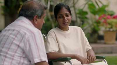 I've tried telling her
but she forgets - The Good Karma Hospital
