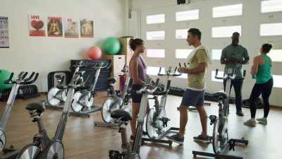I've, uh, been coming to
this spin class for years. - Be Mine, Valentine