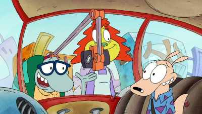 I've upgraded, accessorized,
and interfaced my platforms, - Rocko's Modern Life: Static Cling
