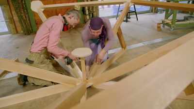 I've worked out in my head, - Handmade: Britain's Best Woodworker