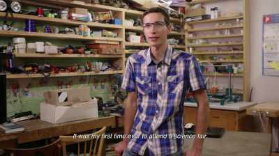 IVO: It was my first time
ever to attend a science fair. - Science Fair
