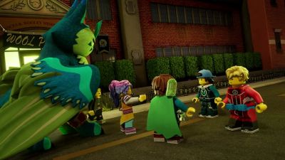 [Izzie] I take it
you didn't get the test answers? - LEGO Dreamzzz