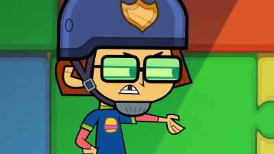 - Izzy! I said good cop,
not friendly old lady! - Total DramaRama